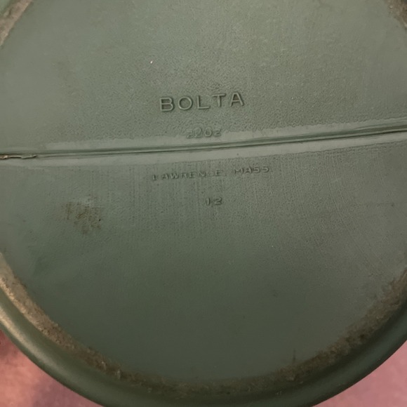 Vintage BOLTA Restaurant Ware Water Pitcher Plastic Green Lawrence Mass - Picture 4 of 9